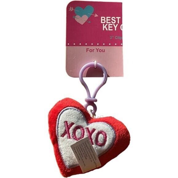 Goof Ballz XOXO Heart Key Chain Clip - Picture 1 of 3
